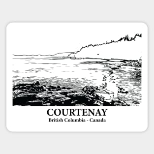 Courtenay - British Columbia Magnet